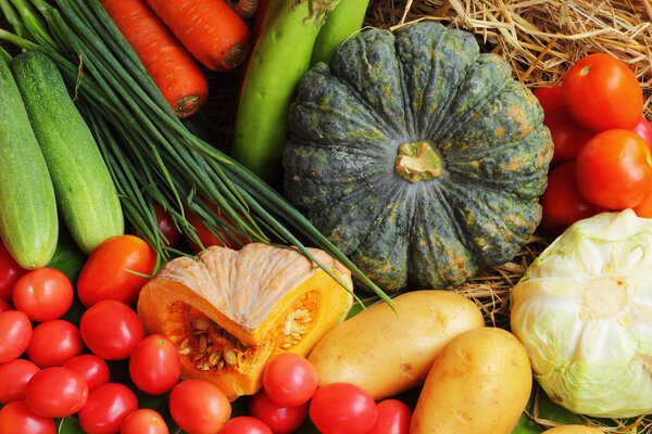 свежие овощи