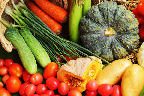 свежие овощи