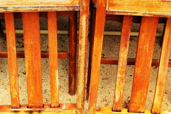 Nogi drewniane krzesło. — Zdjęcie stockowe
