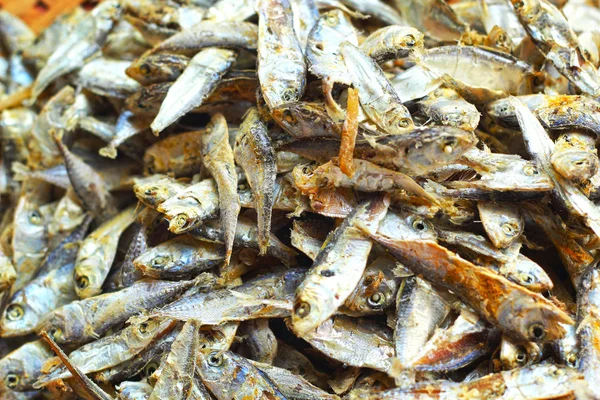 Dry fish in the market — Stock Photo, Image