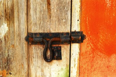 kilit kapı - vintage style cıvata.