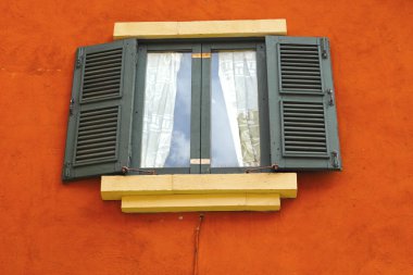 Vintage tarzı penceresi