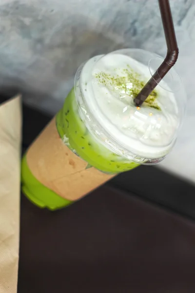 Chá verde frio . — Fotografia de Stock