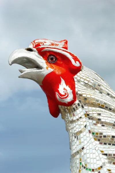 Skulpturer kyckling. — Stockfoto