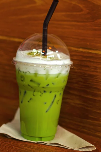 Studený čaj zelený. — Stock fotografie