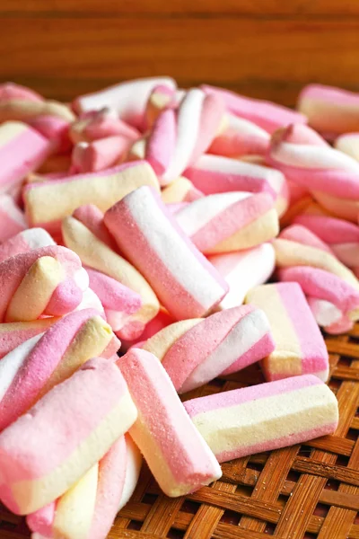 Pink marshmallows — Stock Photo, Image