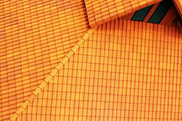 Dachziegel orange Detail Hintergrund — Stockfoto