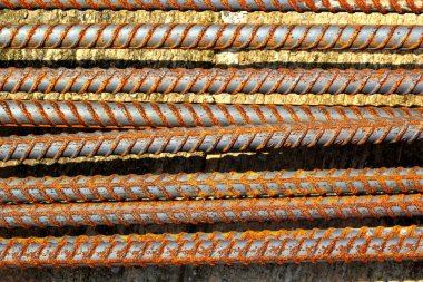 Çelik hatları - inşaat - arka plan