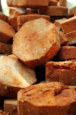 gri tuğla inşaat arka plan doku için