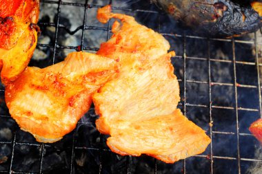 domuz rostosu ocakta.