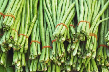 piyasada uzun fasulye