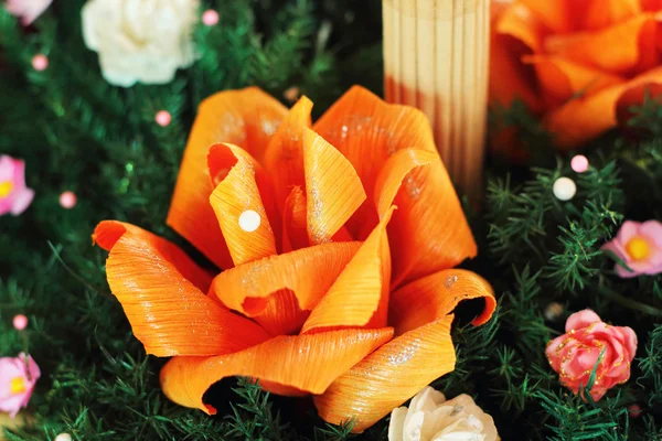 Loy Krathong festival in asia — Stock Photo, Image