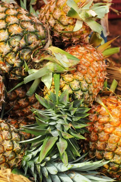 Pineapple in the market — Stock Photo, Image