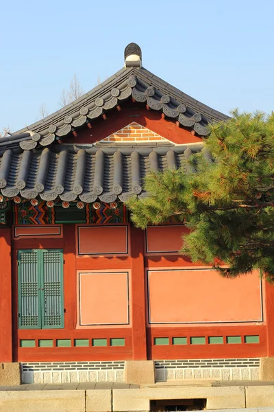 : Gyeongbok palace w Korei Południowej — Zdjęcie stockowe