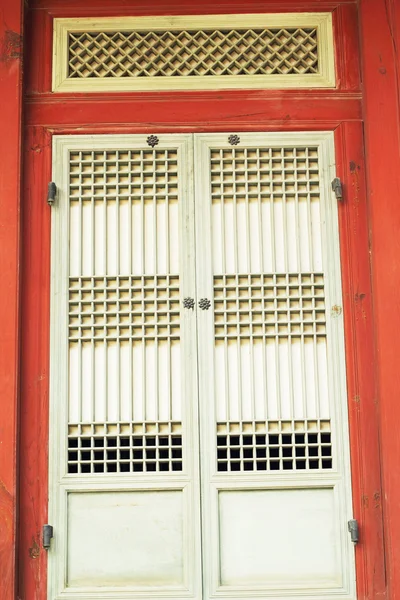 Old door white - vintage style — Stock Photo, Image