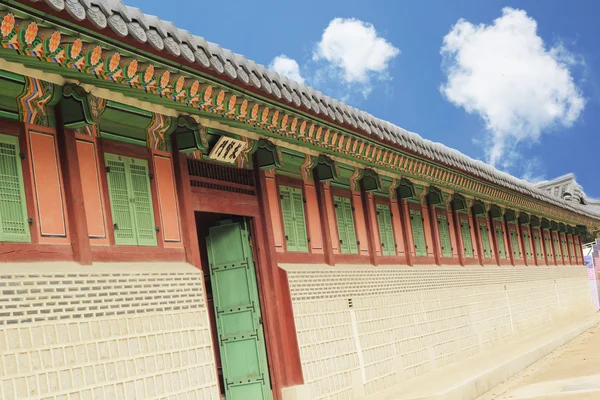 : Gyeongbok palace w Korei Południowej — Zdjęcie stockowe