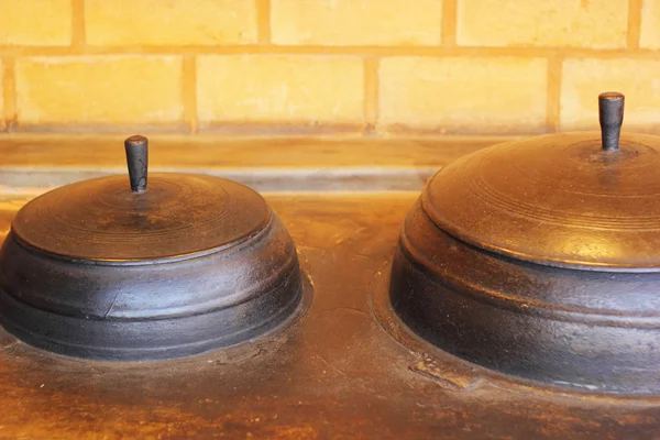 Céramique coréenne poterie traditionnelle pour la cuisine . — Photo