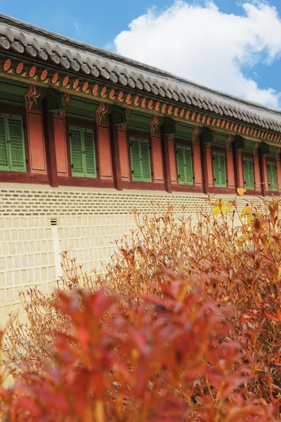 Güney Kore'deki gyeongbok Sarayı — Stok fotoğraf