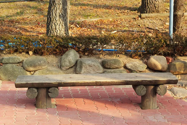 Bench chair in the garden — Stock Photo, Image