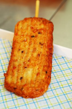 Market - Kore yemeği kızarmış pirinç keki