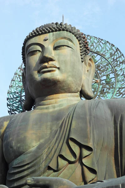 Buda en el Templo Sinheungsa en el Parque Nacional Seoraksan, Sout —  Fotos de Stock