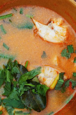 sıcak ve ekşi çorba yılanbaşı balık - Tay gıda