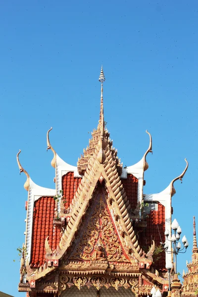 Skulptur messen und der himmlische - Tempel thailand. — Stockfoto