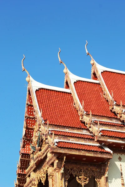 Sculptuur meten en de Hemelse - Tempel thailand. — Stockfoto