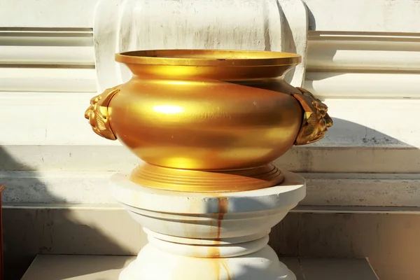 Golden censer in the temple Thailand. — Stock Photo, Image