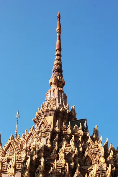 Sculptuur meten en de Hemelse - Tempel thailand. — Stockfoto