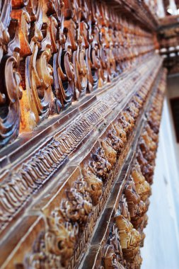 heykel ölçme ve gök - tapınak Tayland.