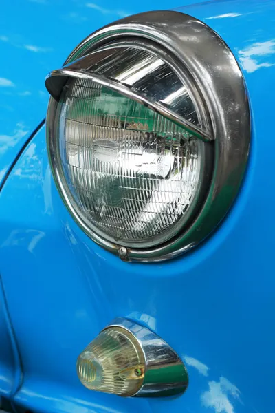 Old vintage headlights, vintage style. — Stock Photo, Image