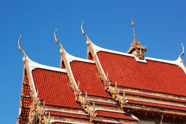Sculptuur meten en de Hemelse - Tempel thailand. — Stockfoto