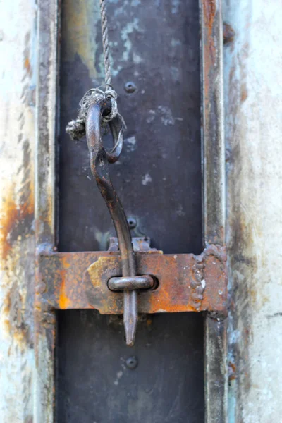 Porta vintage - porta de madeira velha — Fotografia de Stock