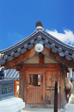 Güney Kore'de geleneksel ahşap evler