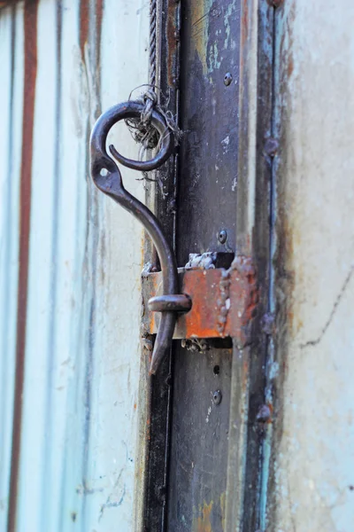 Porta vintage - vecchia porta in legno — Foto Stock