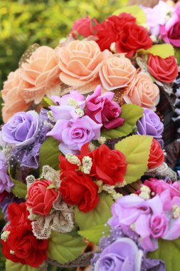 çiçek pazarlarda çeşitli güzel kafa bandı.