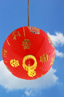 Yeni yıl festivalinde Çin fenerleri