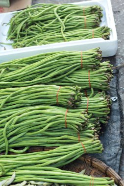 piyasada uzun fasulye