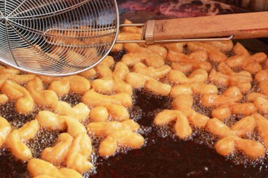 kızartılmış hamur stick tava