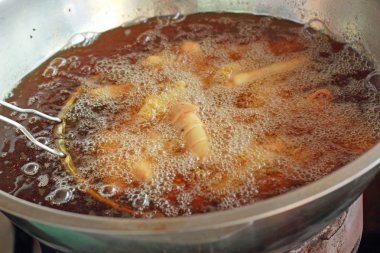 derin kızarmış muz geleneksel balinese Pan