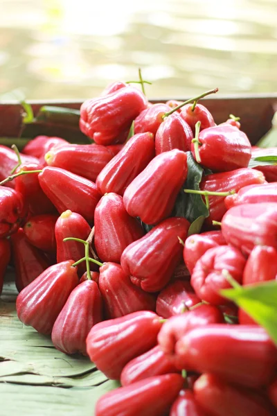 Rose apple for sale at Damnoen Saduak Floating Market - Thailand — Stock Photo, Image