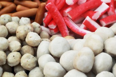 karışık et topu piyasada