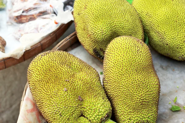 Jack fruit on the market — Stock Photo, Image