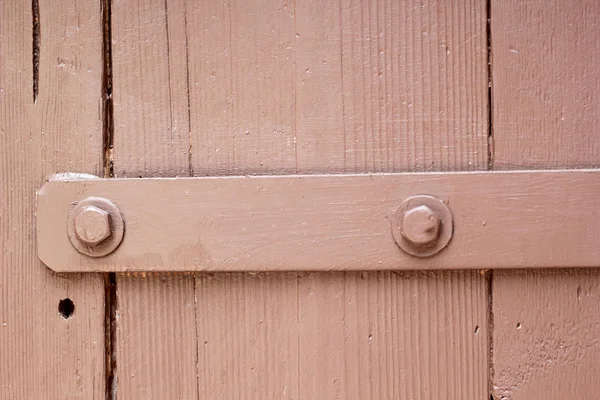 Old wooden door - vintage style. — Stock Photo, Image