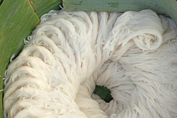 Primer plano de fideos de arroz — Foto de Stock