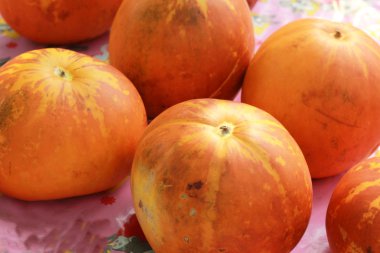 melón amarillo - asia la fruta en el mercado