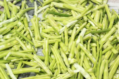 Moringa sebze pazarında