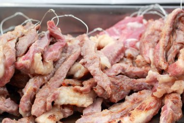 Bar-BQ veya barbekü ızgara et