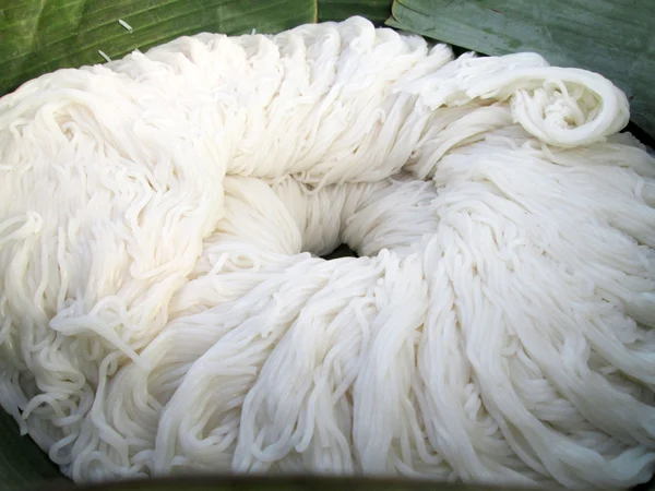 Close up van rijst noodle — Stockfoto